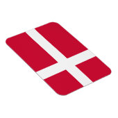 Dänemark Flagge Magnet (Rechte Seite)