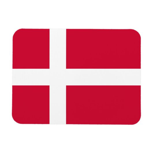 Dänemark Flagge Magnet (Horizontal)