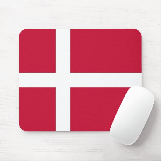 Dänemark Flagge Mousepad (Mit Mouse)