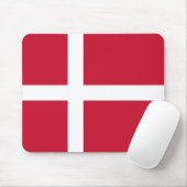 Dänemark Flagge Mousepad (Mit Mouse)