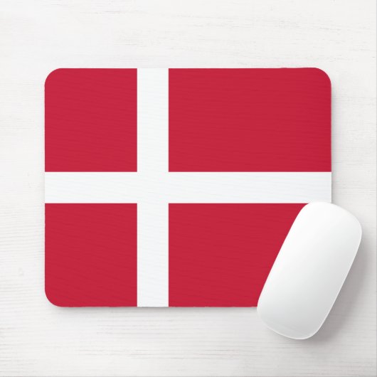 Dänemark Flagge Mousepad (Mit Mouse)