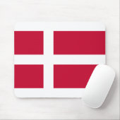 Dänemark Flagge Mousepad (Mit Mouse)