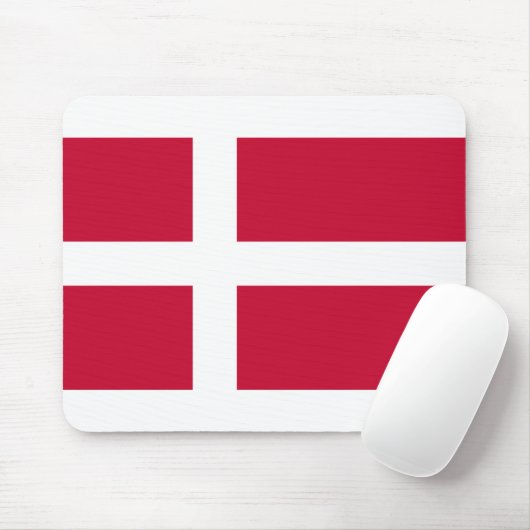 Dänemark Flagge Mousepad (Mit Mouse)
