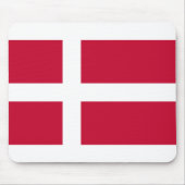 Dänemark Flagge Mousepad (Vorne)