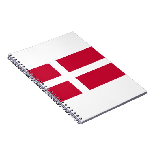 Dänemark Flagge Notizblock (Rechte Seite)