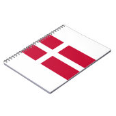 Dänemark Flagge Notizblock (Linke Seite)