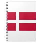 Dänemark Flagge Notizblock (Vorderseite)