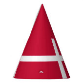 Dänemark flagge Party Hat Partyhütchen (Links)