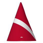 Dänemark-Flagge Partyhütchen (Rechts)