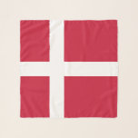 Dänemark Flagge Schal<br><div class="desc">Patriotische Flagge Dänemarks.</div>