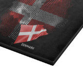 Dänemark-Flagge Schneidebrett (Ecke)
