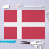 Dänemark Flagge Seidenpapier (Handwerk)