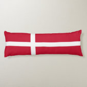 Dänemark Flagge Seitenschläferkissen (Rückseite)