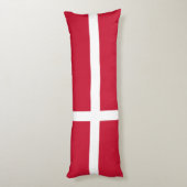Dänemark Flagge Seitenschläferkissen (Rückseite (Vertikal))