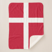 Dänemark Flagge Sherpadecke (Vorderseite)