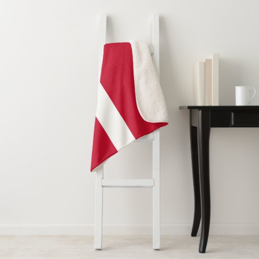 Dänemark Flagge Sherpadecke (Beispiel)