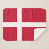 Dänemark Flagge Sherpadecke (Vorderseite (Horizontal))