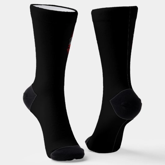 Dänemark-Flagge Socken (Gewinkelt)