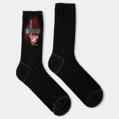 Dänemark-Flagge Socken (Rechts)