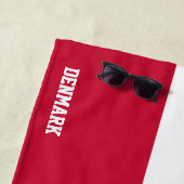 Dänemark Flagge Splendid Patriotic Strandtuch (Beispiel)
