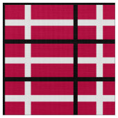 Dänemark Flagge Stoff (Nahaufnahme)