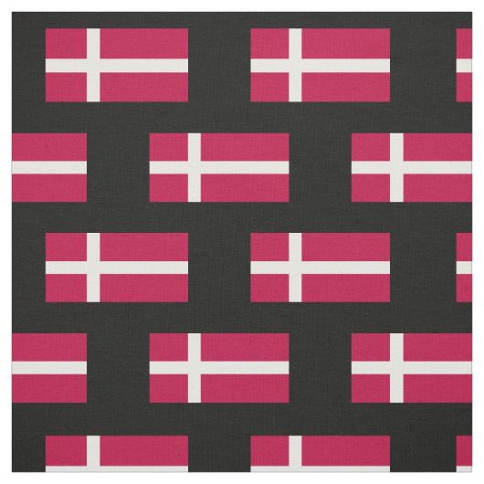 Dänemark Flagge Stoff (Muster)