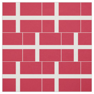 Dänemark-Flagge Stoff