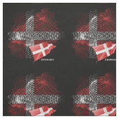 Dänemark-Flagge Stoff (Muster)