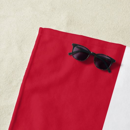 Dänemark Flagge Strandtuch (Beispiel)