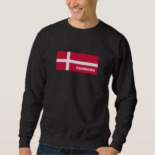 Dänemark Flagge Sweatshirt