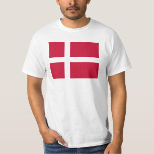 Dänemark Flagge T-Shirt