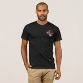 Dänemark-Flagge T-Shirt (Vorne ganz)