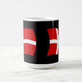 Dänemark-Flagge-Tasse Kaffeetasse (Mittel)