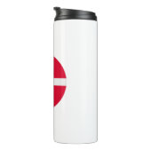Dänemark Flagge Thermosbecher (Nach rechts gedreht)