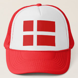 Dänemark-Flaggen-Hut Truckerkappe