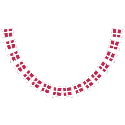 Dänemark Flaggenmarke Wimpelkette (Alle)