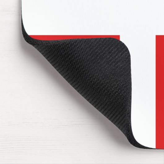 Dänemark Flaggenmousepad Mousepad (Ecke)