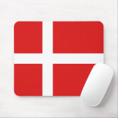 Dänemark Flaggenmousepad Mousepad (Mit Mouse)