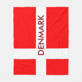 Dänemark Fleece Blanket! (Vorderseite)