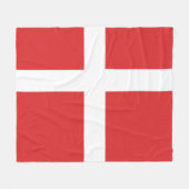 Dänemark Fleecedecke (Vorderseite (Horizontal))