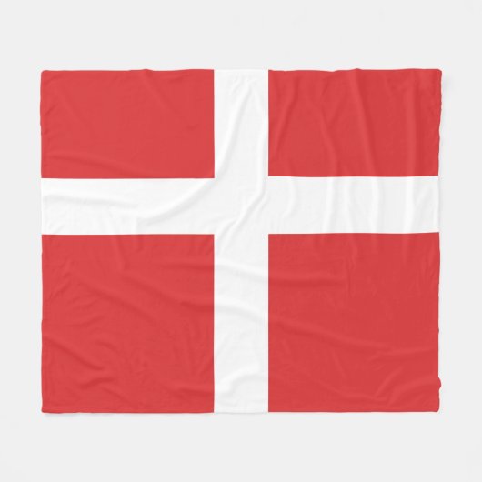 Dänemark Fleecedecke (Vorderseite (Horizontal))