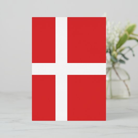 Dänemark Folieneinladung (Stehend vorne)