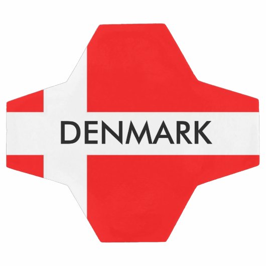 Dänemark Fußball Ball! (Flach)