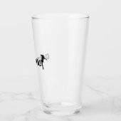 Dänemark Fußball Glas (Links)