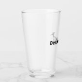 Dänemark Fußball Glas (Rechts)