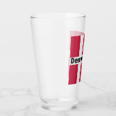 Dänemark Fußball Glas (Rechts)