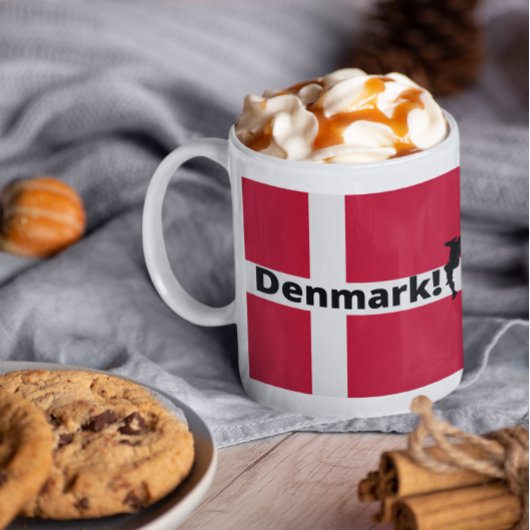 Dänemark Fußball Kaffeetasse