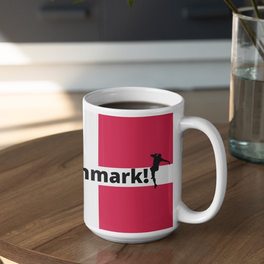 Dänemark Fußball Kaffeetasse