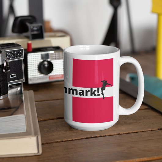 Dänemark Fußball Kaffeetasse