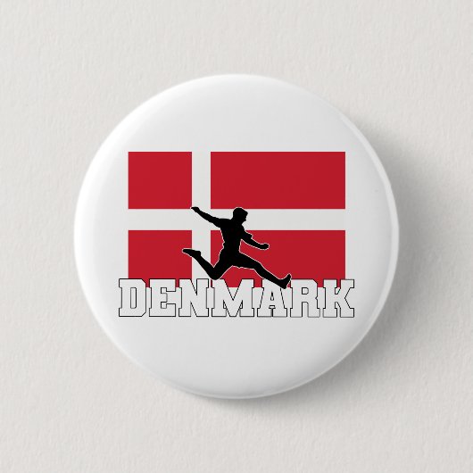 Dänemark Fußball-Nationalmannschaft Button (Vorderseite)